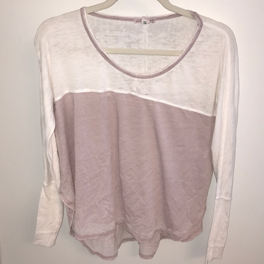 Melrose & Market purple heaven combo swing tee